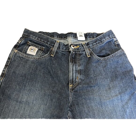 Cinch Jeans Men's 31x32 Silver Label Mid Rise Slim Fit Straight Leg Cowboy - Picture 4 of 16